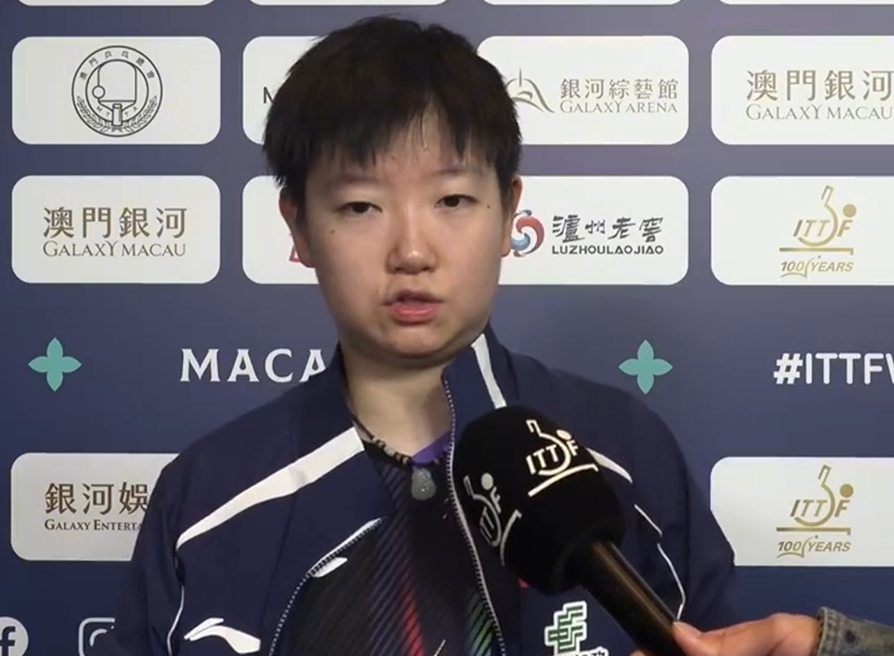乐鱼体育app下载-横扫梅谢芙采访！全程强调专注与全力以赴，展望淘汰赛做好准备！